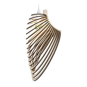 Lustra Saturn, Lemn natural, Led, Unset