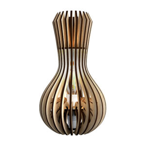 Veioza Mundus, Lemn natural, Led, Unset