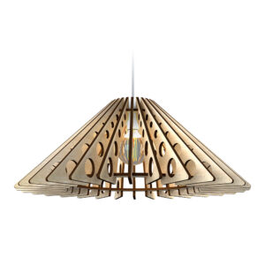 Lustra Meliora, lemn natural, led, Unset