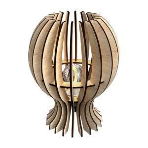 Veioza Otis, lemn natural, led, Unset