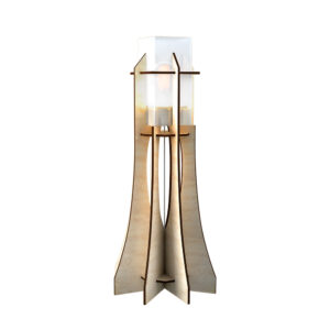 Veioza Space, lemn natural, led, Unset