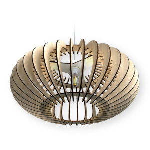 Lustra Apricus, lemn natural, led, Unset