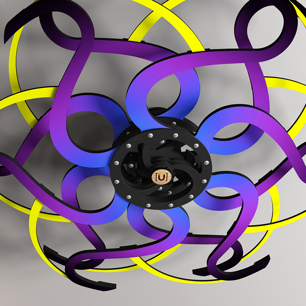 Medusa - Kinetic Sculpture | unset.ro Medusa - Kinetic Sculpture | unset.ro